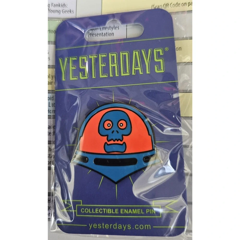 SDCC 2026 Yesterdays Scooby-Doo Villian 6 Pin Set LE 200 w/ sticker and lanyard
